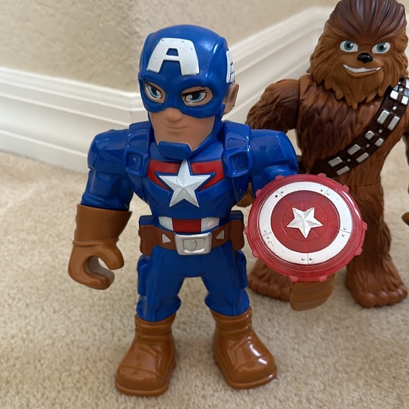 Mega Mighties Galactic Heroes toddler Star Wars and Marvel action figures - Picture 2 of 9